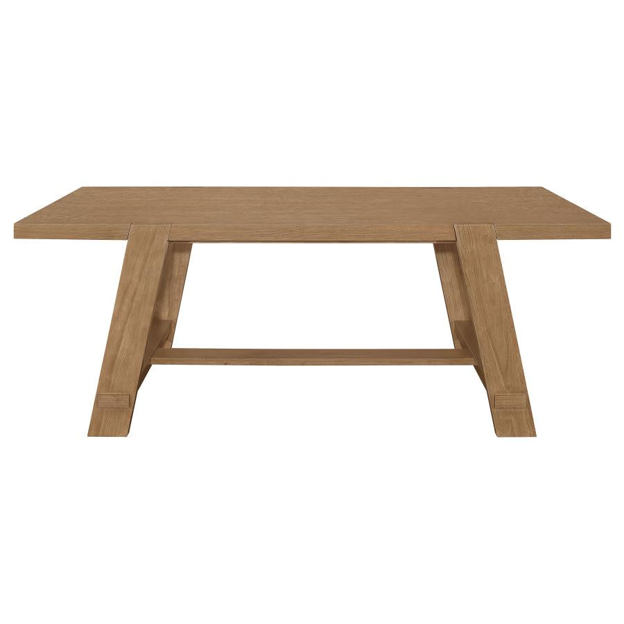 Sharon Brown 7 Pc Dining Set - furniture place usa