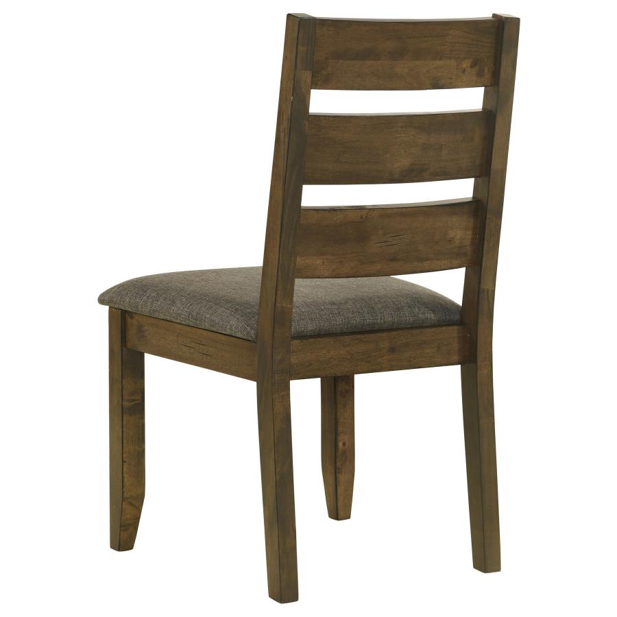 Alston Brown 7 Pc Dining Set - furniture place usa