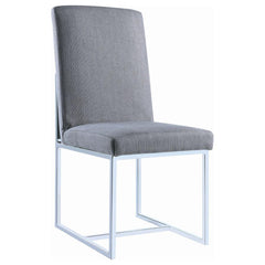 Mackinnon Grey Side Chair - furniture place usa