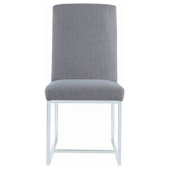Mackinnon Grey Side Chair - furniture place usa