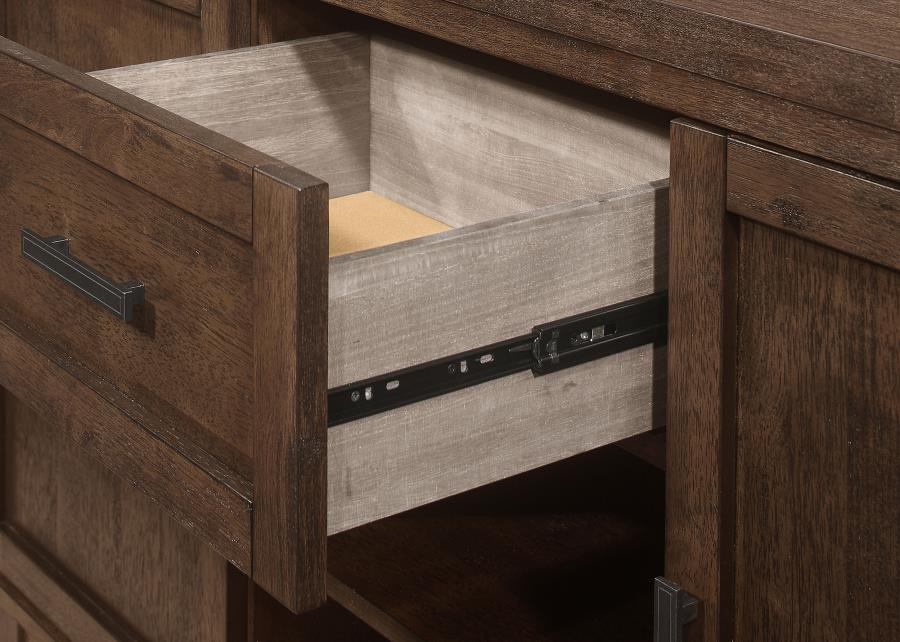 Reynolds Brown Sideboard - furniture place usa