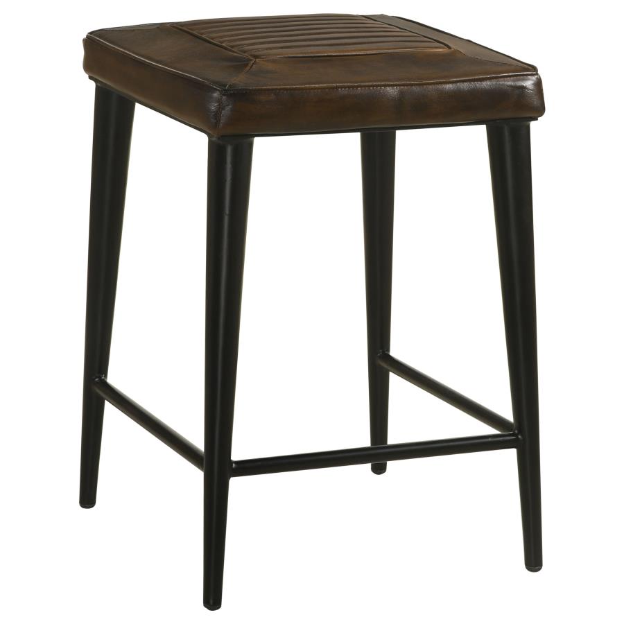 Alvaro Brown Counter Stool - furniture place usa