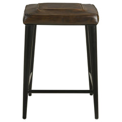 Alvaro Brown Counter Stool - furniture place usa