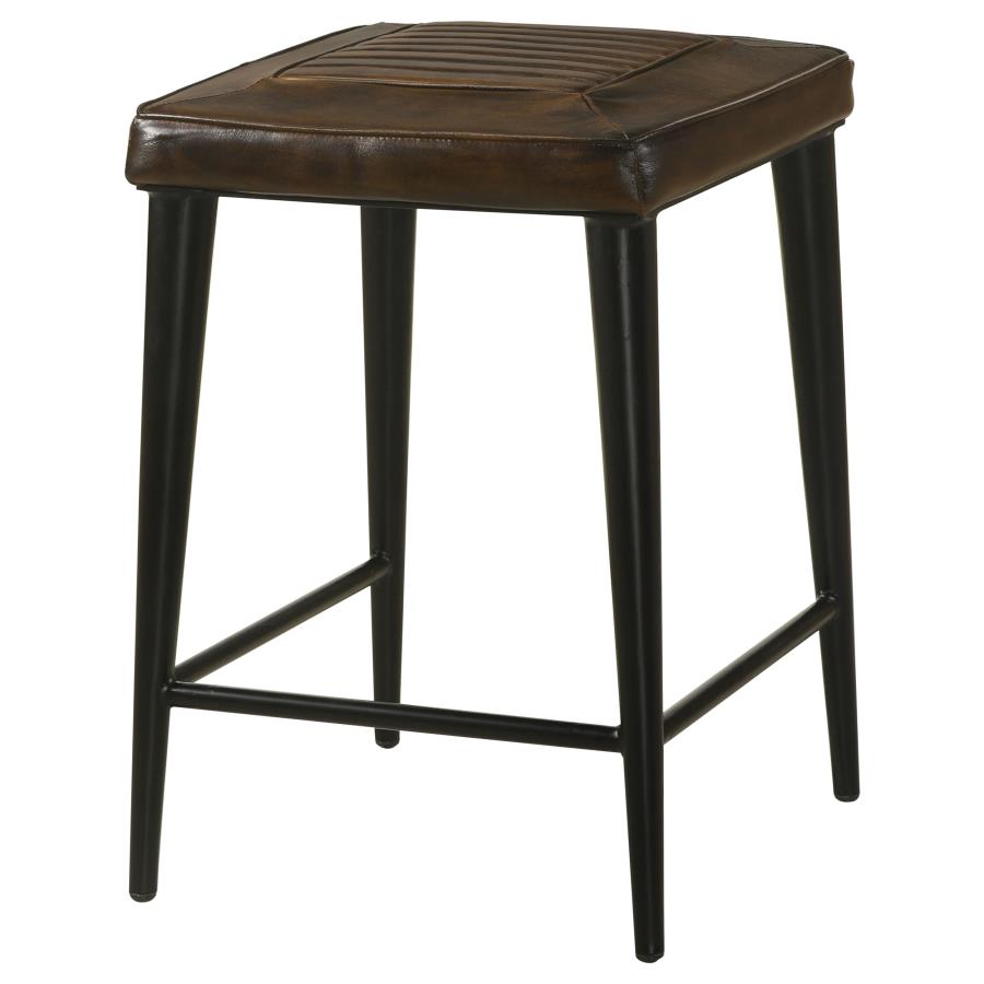 Alvaro Brown Counter Stool - furniture place usa