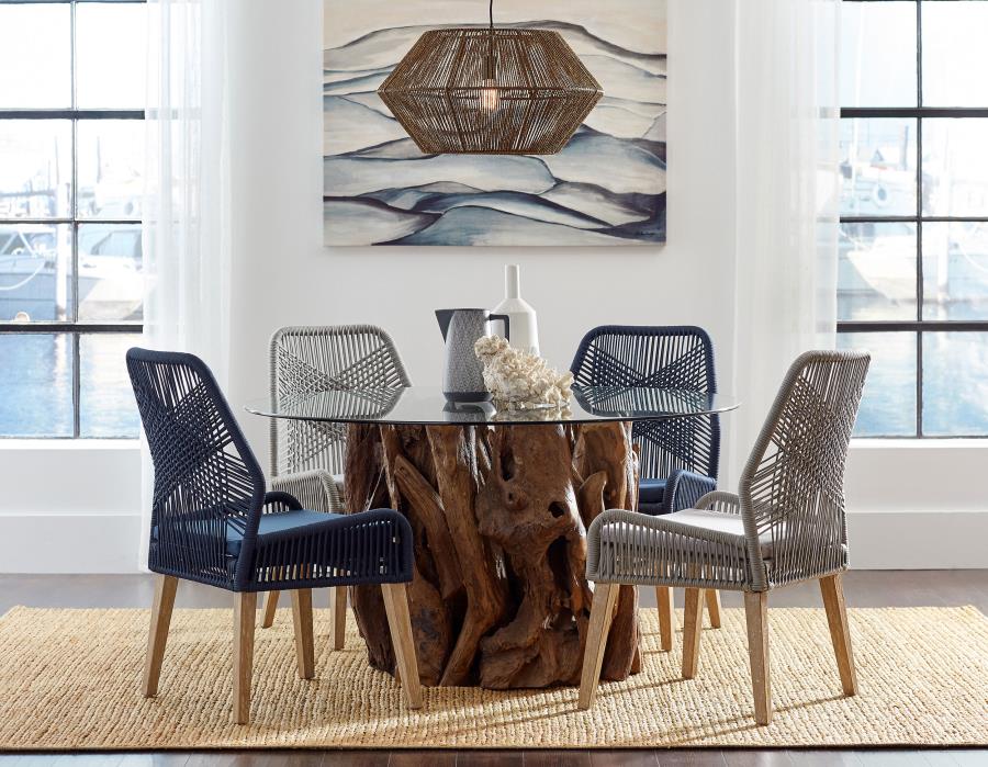 Asbury Brown Dining Table - furniture place usa