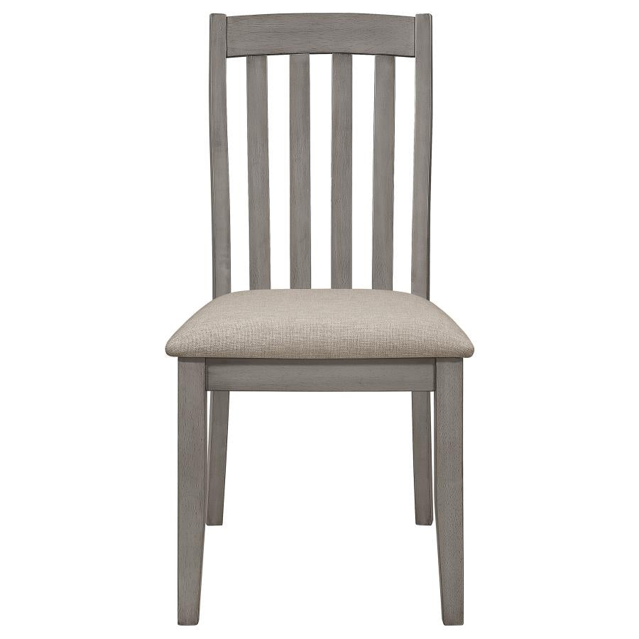 Nogales Grey Side Chair - furniture place usa
