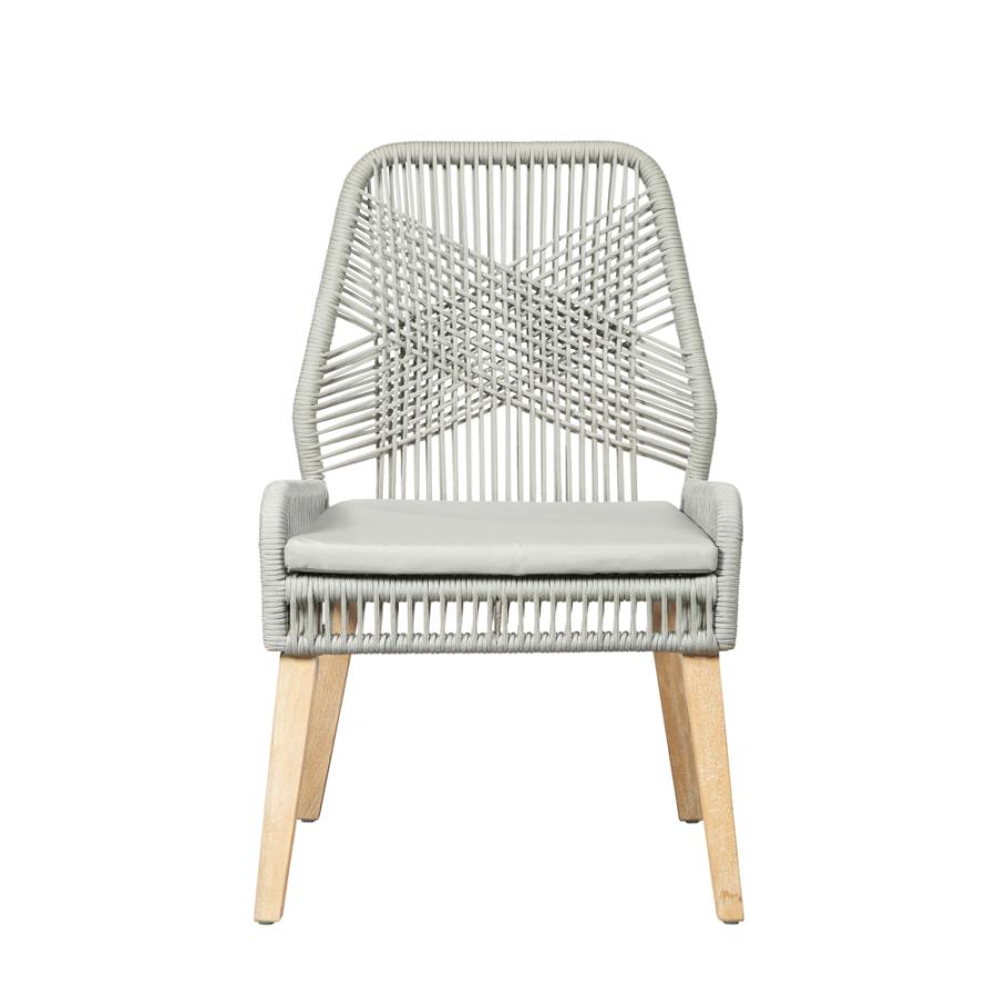 Nakia Grey Side Chair - furniture place usa