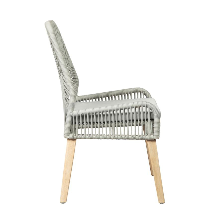 Nakia Grey Side Chair - furniture place usa