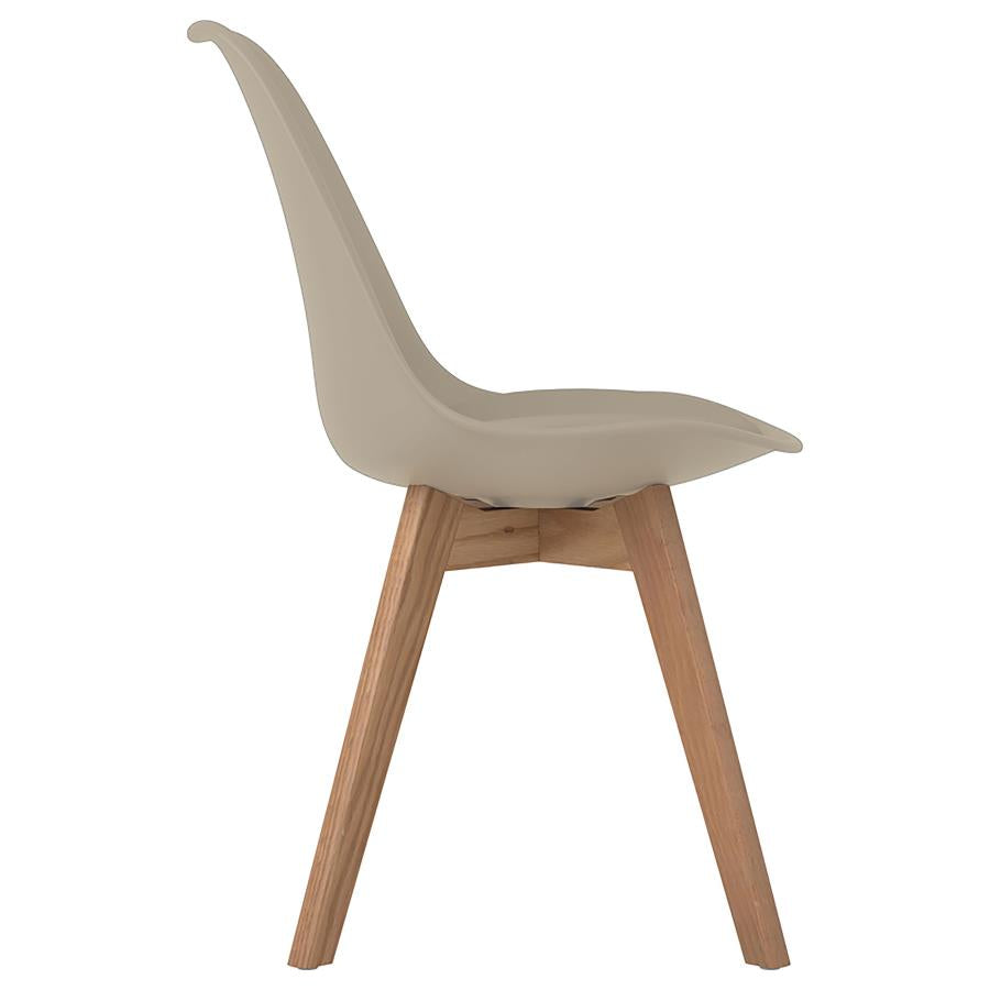 Caballo Brown Side Chair - furniture place usa