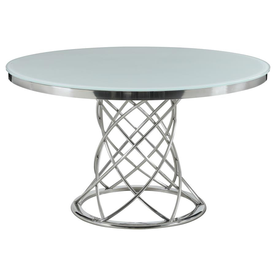 Irene Grey 5 Pc Dining Set - furniture place usa