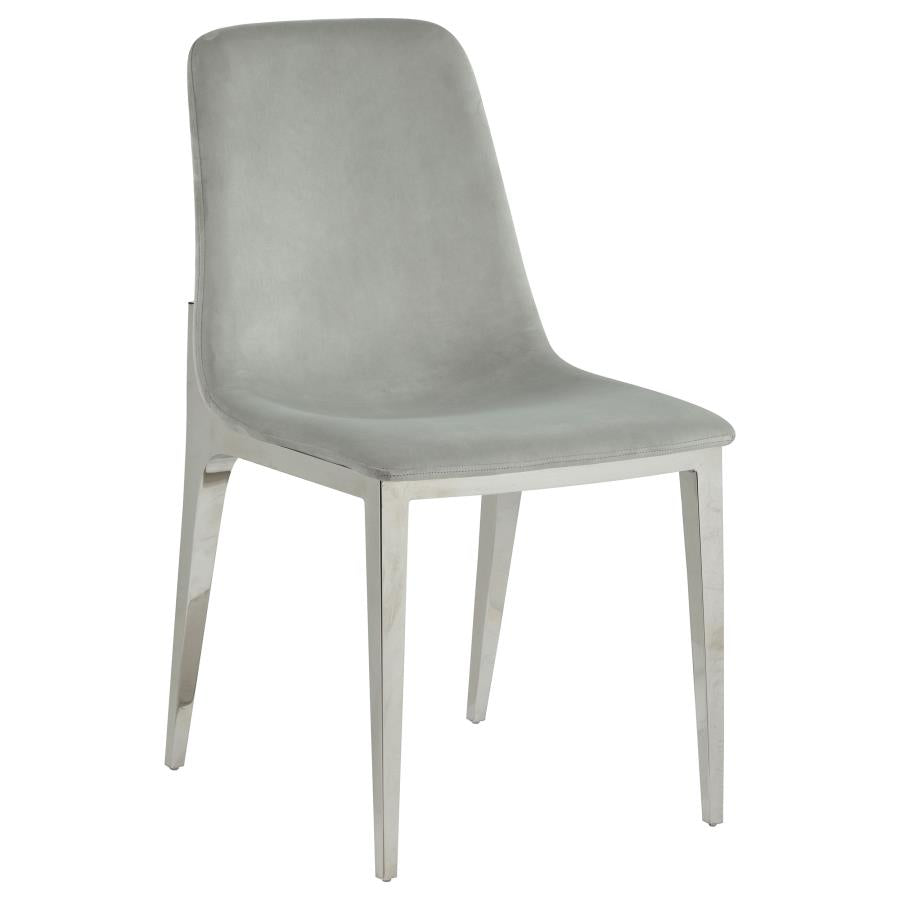 Irene Grey 5 Pc Dining Set - furniture place usa