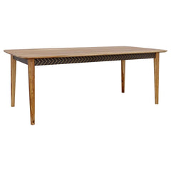 Partridge Brown Dining Table - furniture place usa