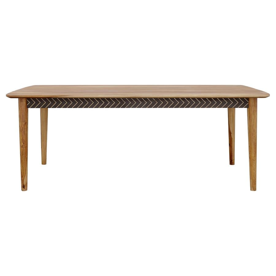 Partridge Brown Dining Table - furniture place usa