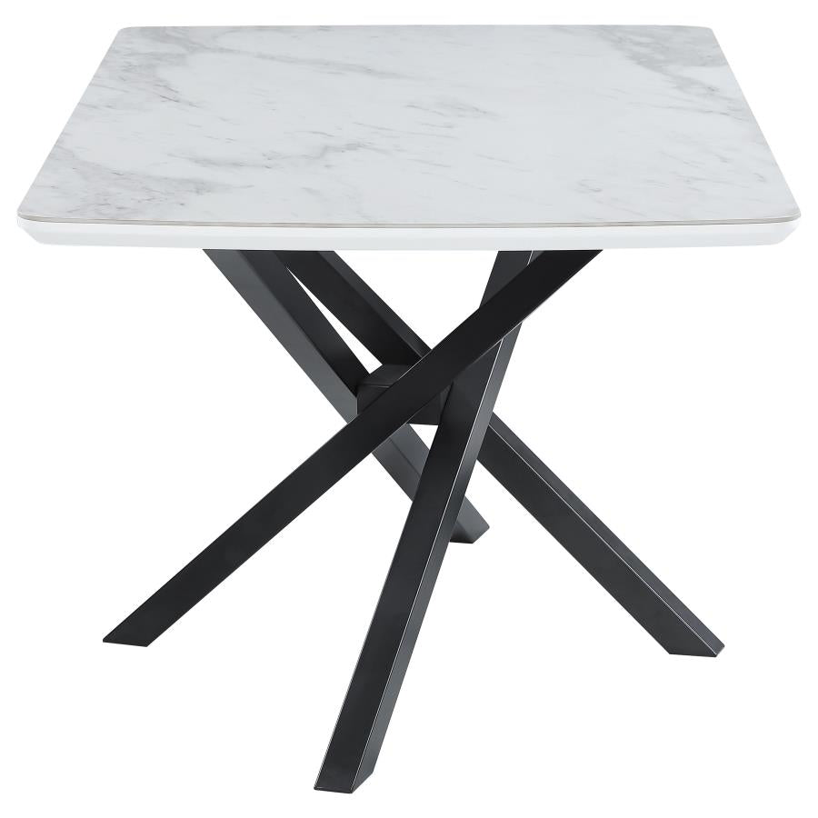 Paulita Grey 7 Pc Dining Set - furniture place usa