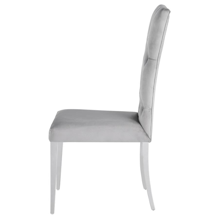 Kerwin Grey Side Chair - furniture place usa