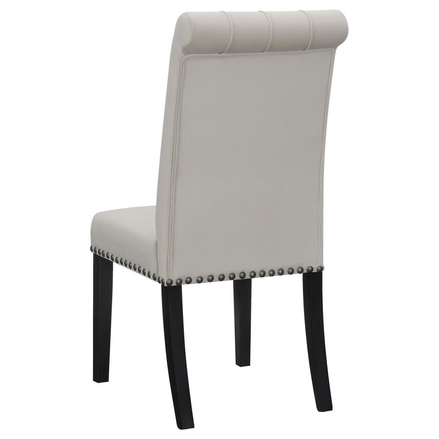 Sherry Grey 7 Pc Dining Set - furniture place usa