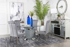 Ellie Grey 5 Pc Dining Set - furniture place usa