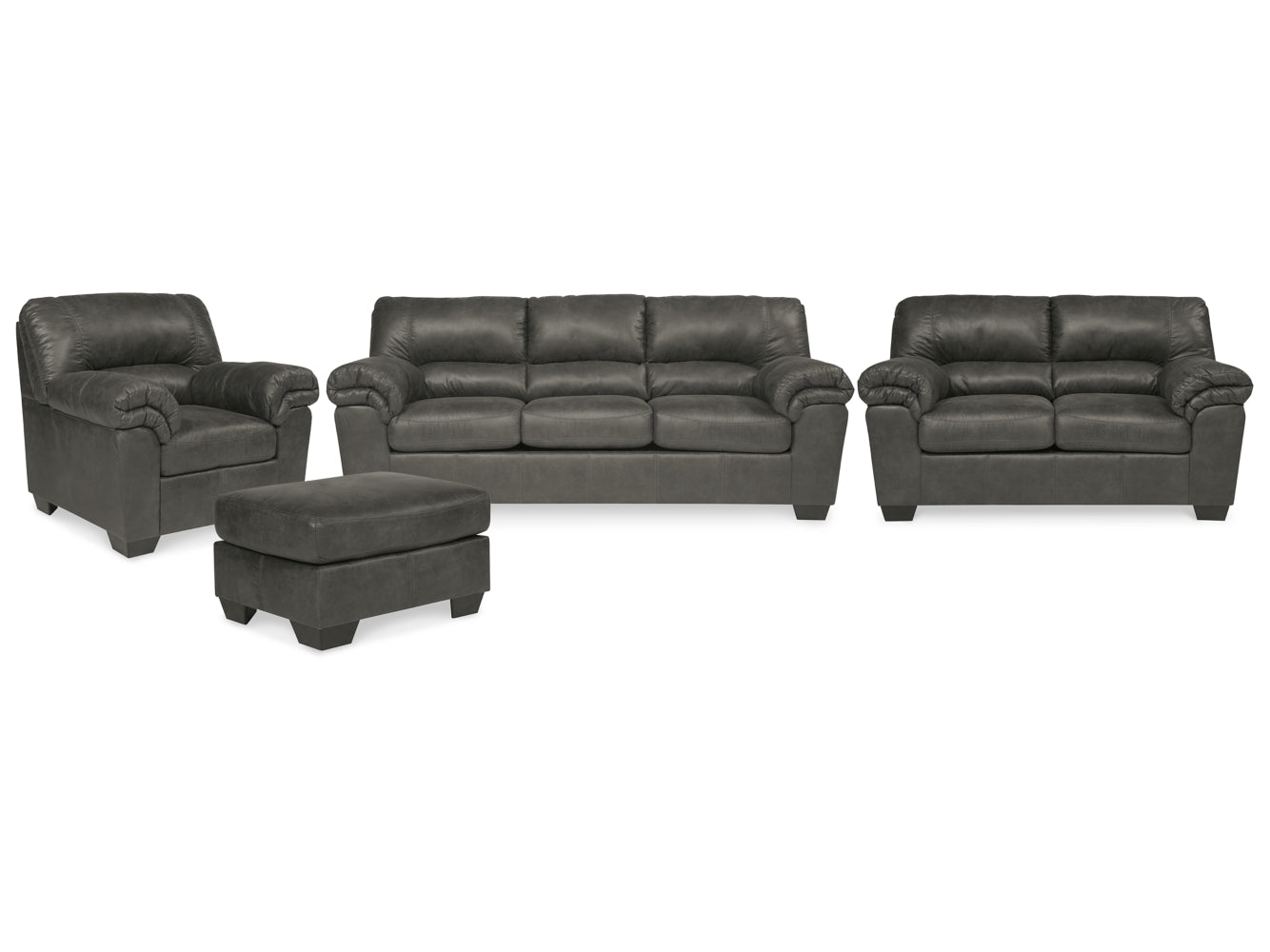 Bladen Sofa, Loveseat, Chair and Ottoman - furniture place usa