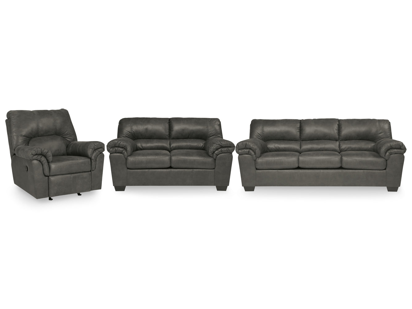 Bladen Sofa, Loveseat and Recliner - furniture place usa
