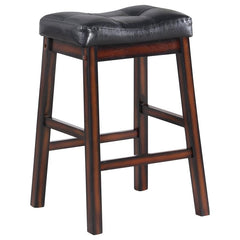 Donald Black Counter Stool - furniture place usa
