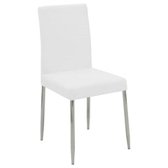 Maston White Side Chair - furniture place usa