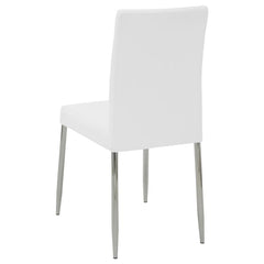 Maston White Side Chair - furniture place usa