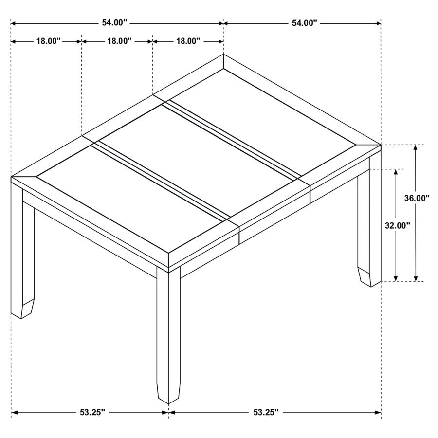 Elodie Grey Counter Height Dining Table - furniture place usa