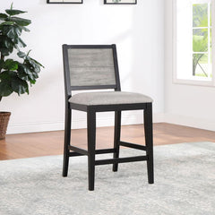 Elodie Grey Counter Stool - furniture place usa