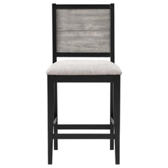 Elodie Grey Counter Stool - furniture place usa