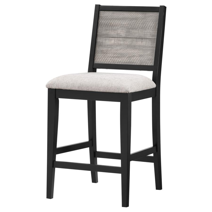 Elodie Grey Counter Stool - furniture place usa
