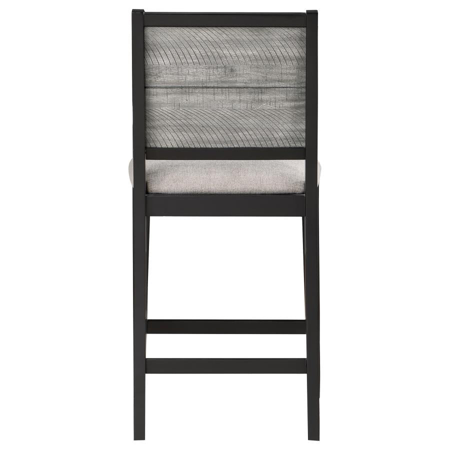 Elodie Grey Counter Stool - furniture place usa