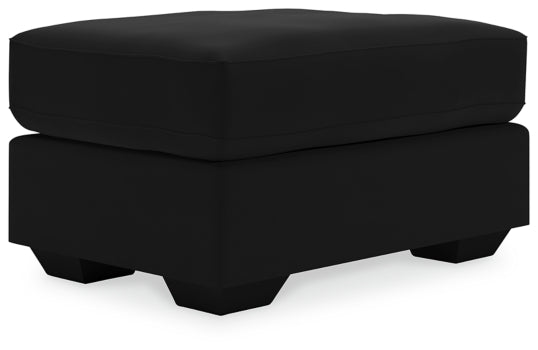 Gleston Chair and Ottoman - furniture place usa