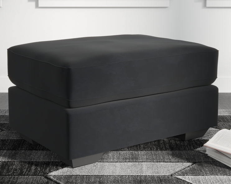 Gleston Chair and Ottoman - furniture place usa