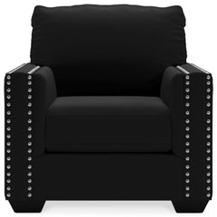 Gleston Chair and Ottoman - furniture place usa