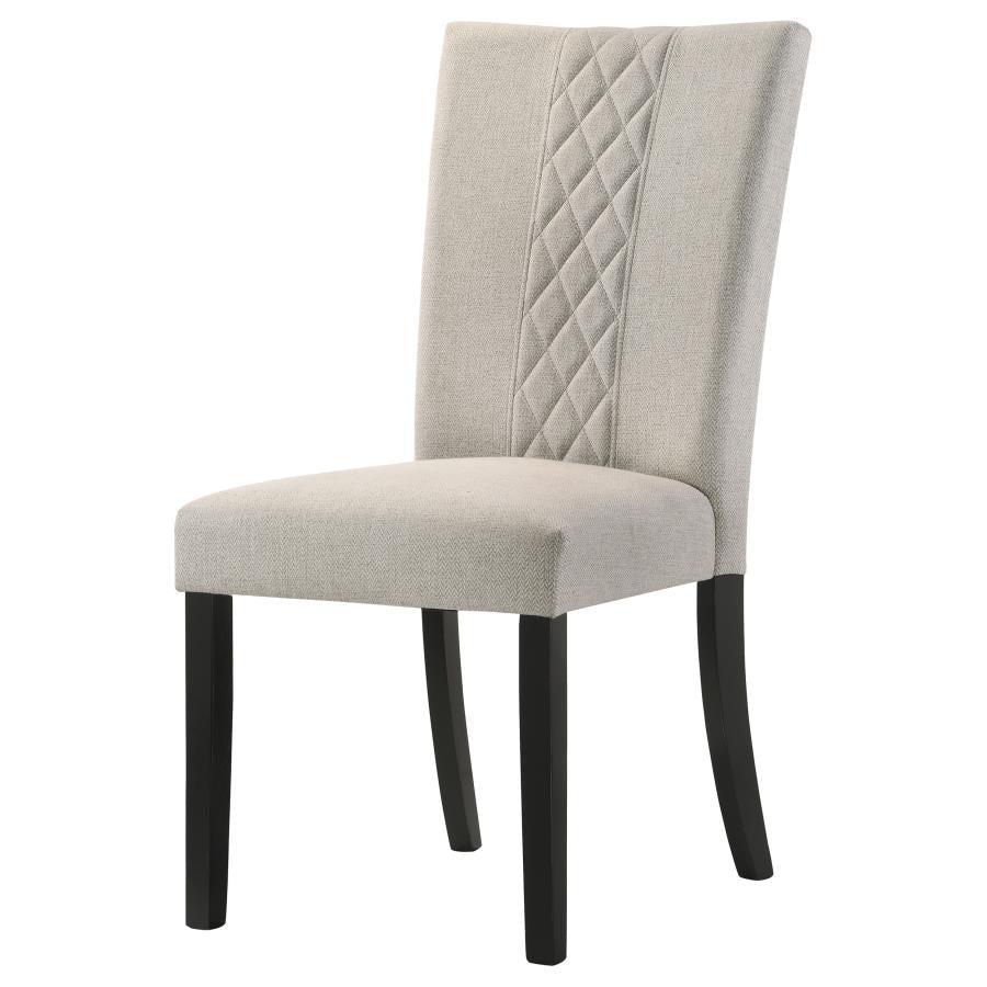 Malia Beige Side Chair - furniture place usa