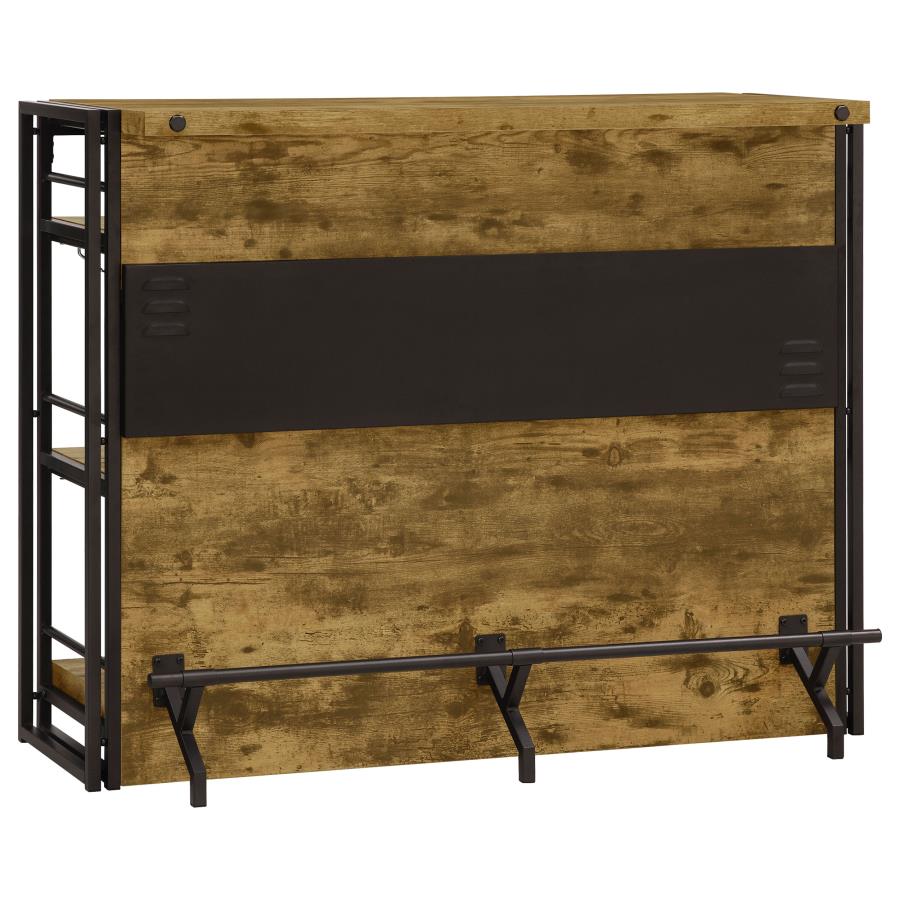 Renaldi Brown Home Bar - furniture place usa