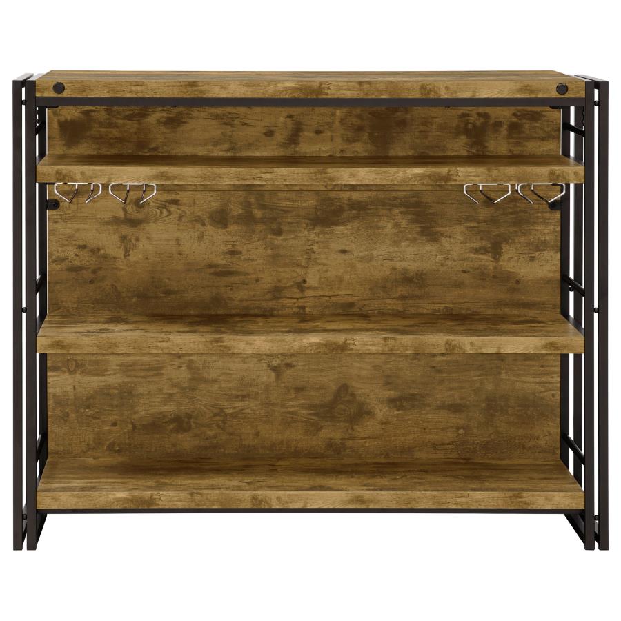 Renaldi Brown Home Bar - furniture place usa