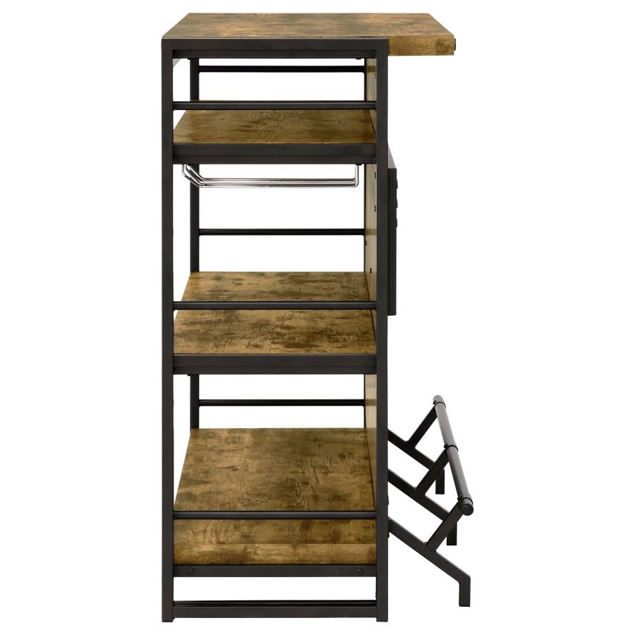 Renaldi Brown Home Bar - furniture place usa