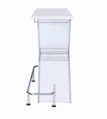 Atoka White Home Bar - furniture place usa