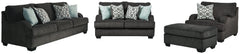 Charenton Sofa, Loveseat, Chair and Ottoman - furniture place usa