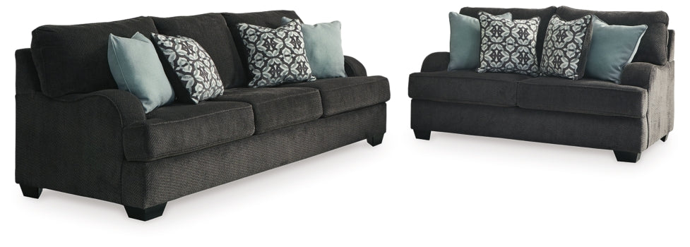 Charenton Sofa and Loveseat - furniture place usa