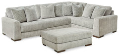 Regent Park 4-Piece Sectional with Ottoman - furniture place usa