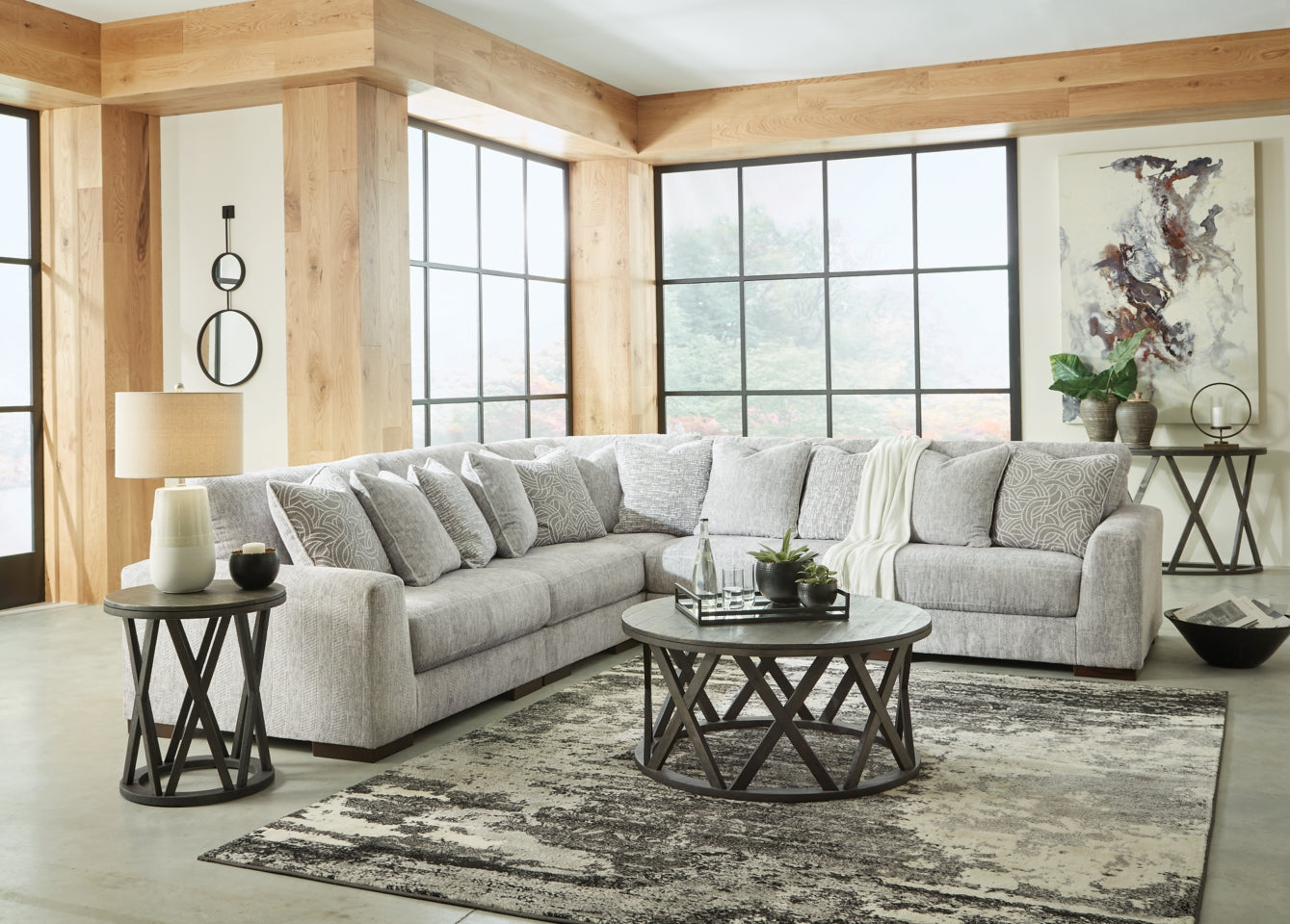 Regent Park 5-Piece Sectional - furniture place usa