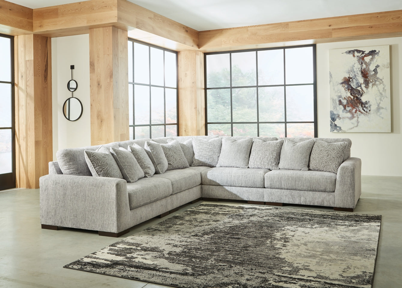 Regent Park 5-Piece Sectional - furniture place usa