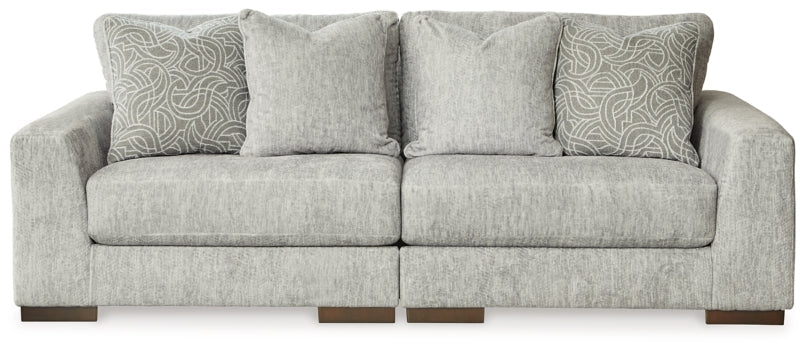 Regent Park 3-Piece Sectional with Ottoman - PKG013001 - furniture place usa