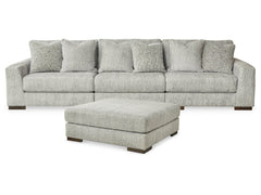 Regent Park 3-Piece Sectional with Ottoman - PKG013005 - furniture place usa