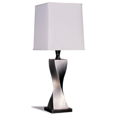 Keene Silver Table Lamp - furniture place usa
