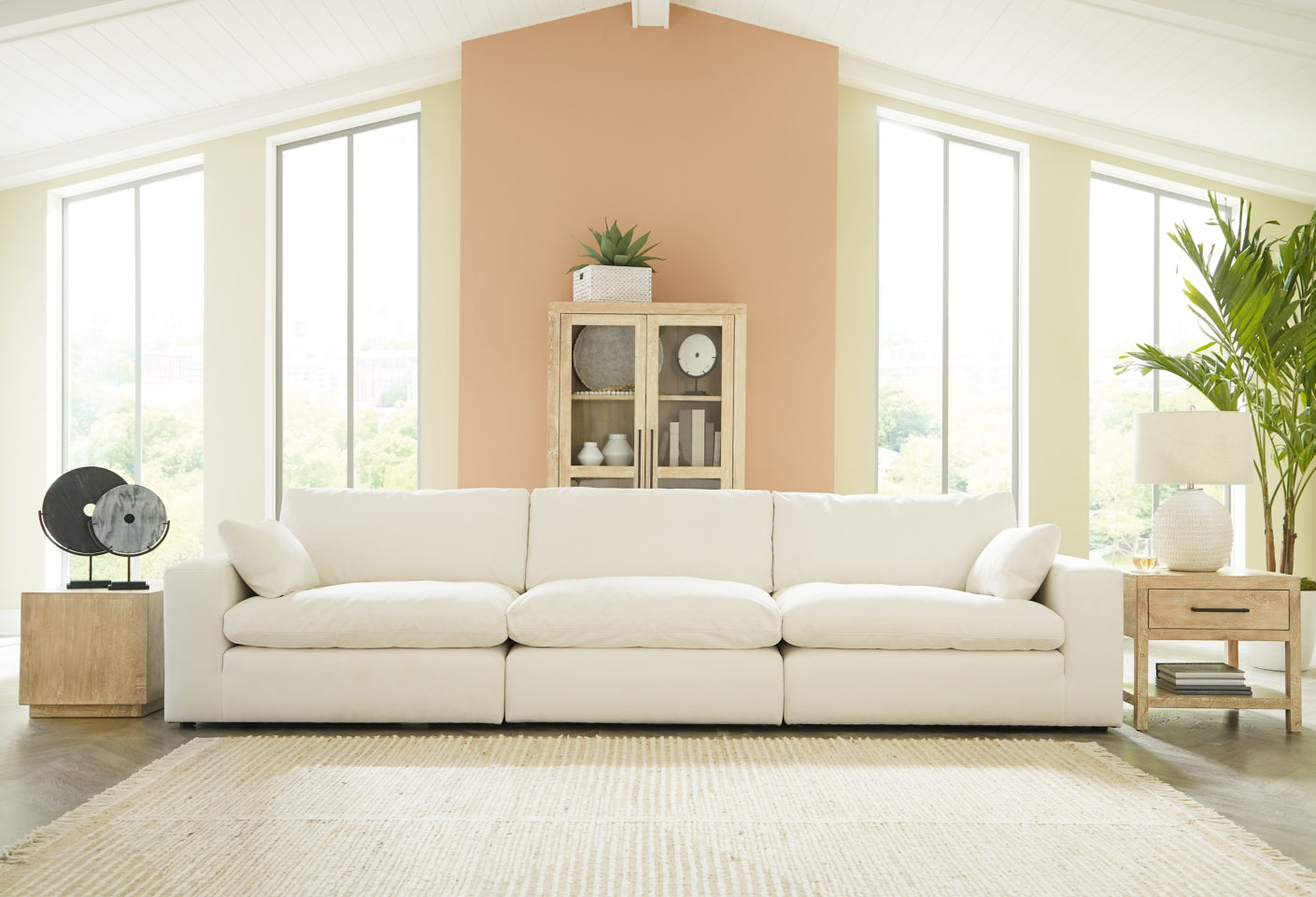 Next-Gen Gaucho 4-Piece Sectional with Ottoman - PKG013010 - furniture place usa