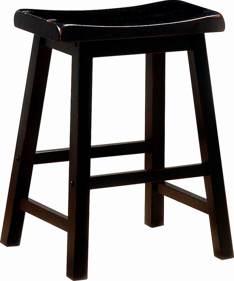 Durant Black Counter Stool - furniture place usa