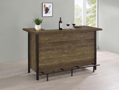 Bellemore Brown Home Bar - furniture place usa